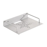 Maxbell Wall Mount Projector Shelf Bracket Router Wall Mount for DVD Player Bathroom 23x16.5cm Silver