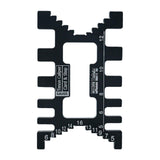 Maxbell Dovetail Jig Metric Scale Tenon Caliper for Measuring Height Gaps Card Gauge