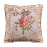 Maxbell European Throw Pillow Cover Decorative Pillowcase for Home Decor Couch Chair Khaki