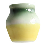 Maxbell Ceramic Vase Fridge Magnets Diy Vase Model for DIY Projects Cabinet Door Green Yellow