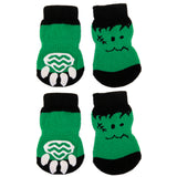 Maxbell Maxbell Pet Dog Puppy Cat Non-Slip Shoes Slippers Socks with Paw Prints Size XL