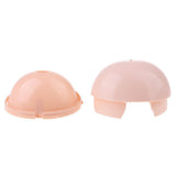 Maxbell 12" Doll Head Scalp Shell Kit for Neo Blythe Nude Doll Custom White - Aladdin Shoppers