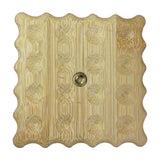 Maxbell Cello Antiskid Mat Wood Practical for Practicing Household Stage Performance Light Brown