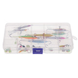 Maxbell 26 Pieces Winter Mini Ice Fishing Lures Lead Jig Head Ice Fishing Hooks - Aladdin Shoppers