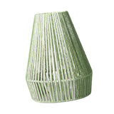 Maxbell Rope Woven Lampshade Handmade Light Shade for Bedroom Hallway Kitchen Island green