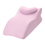 Maxbell Bed Wedge Pillow Stylish Headboard for Watching Movies Back Sleeping Reading Pink