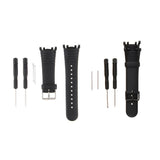 Maxbell 2 Pieces Silicone Rubber Wristwatch Bands for SUUNTO VECTOR Replacement