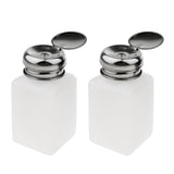 Maxbell 4x Nail Polish Remover Pump Dispenser Press Bottle Empty Container 200,250ml