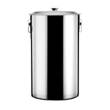 Maxbell Stainless Steel Bucket with Lid Practical Water Barrel for BBQ Party Picnics