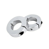 Maxbell 2 Pieces Optical Axis Shaft Collars Multifunctional Automotive Shaft Collar Inner 17mm Outer35mm