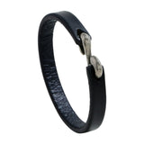 Maxbell Cuff Bracelet for Men Accessories Friend Gift Jewelry 7.87inch S Buckle Black