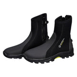 Maxbell Diving Boots Amphibious Water Shoes Professional Cleated Outsole Side Zipper EU 38 to 39