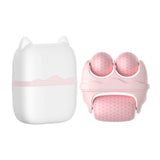 Maxbell Facial Ice Roller Massage Gua Sha for Whole Body for Men Women Cold Compress pink