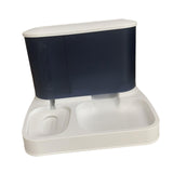 Maxbell Maxbell Food Dispenser Water Bowl Portable Pets Feeder Waterer for Puppy Cats Rabbit Blue