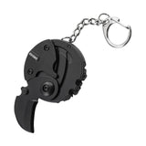 Maxbell Keychain Knife Key Accessories Compact Small Pocket for Office Outdoor black
