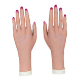 Practice Mannequin Hand Practice Hand for Acrylic Nails for Photograph Props skin left right hand