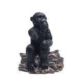 Maxbell Gorilla Statue Modern Decorative Sculpture for Entrance Desk Home Decoration