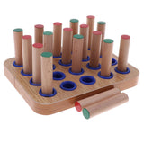 Maxbell Maxbell Stroke Hemiplegia Patients Finger Exerciser Orthotics Training Wood Board S
