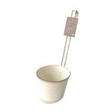 Maxbell Hanging Flower Pot Plant Holder for Home Decoration Indoor and Outdoor Patio White