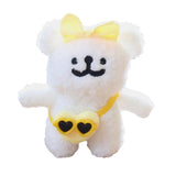 Maxbell Plush Doll Keychain Creative Novelty Toy for Purse Creative Gift Party Favor C