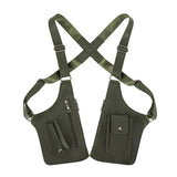 Maxbell Underarm Shoulder Bag Stylish Mobile Phone Bag for Running Shopping Hiking Dark Green