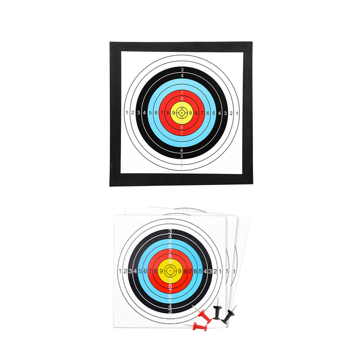 Maxbell Maxbell EVA Arrow Target High Density Indoor Outdoor Square Backyard Adults Portable