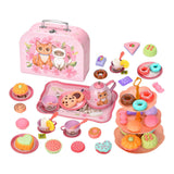 Maxbell Princess Tea Time Toys Dessert Play Foods Accessories for Birthday Gift Girls Style F