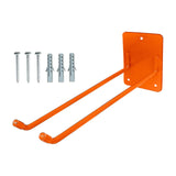 Maxbell Garage Storage Hook Easy Installation Tool Organizer for Garage Spade Chairs Orange