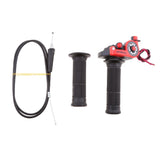Maxbell Motorcycle Twist Throttle Grip & Cable For 125cc 140cc 150cc Pit Dirt Bike