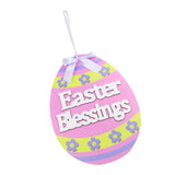 Maxbell 2x Door Hanging Wall Crafts Easter Decoration for Farmhouse Party