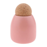 3Pcs Food Storage Jar Kitchen Canister Pot with Ball Cork Stopper 500ml