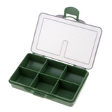 Maxbell Maxbell Fishing Tackle Box for Hooks Swivels Beads Spinners Baits 6 Compartments