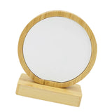 Maxbell Wooden Picture Frame Unique Decorative Desktop Decor for Office Home Desktop Round