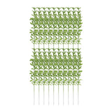Maxbell 20x Artificial Plants Decorative Realistic Green Plants for Yard Indoor Home