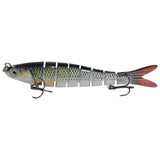 Maxbell 1pcJointed Fishing Lures Wobblers Hard Bait Realistic Crankbait 10cm 01 - Aladdin Shoppers