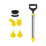 Maxbell Stainless Steel Cement Mortar Grouting Tool Sturdy for Joint Filling Sealing