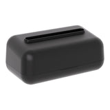 Maxbell Car Tissue Box Dispenser Elegant Paper Towel Holder for Car Automotive Decor black