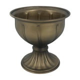 Maxbell Floral Arranger Plant Vase Plant Pot for Restaurant Living Room Dining Table Brass