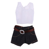 Maxbell Fashionable Casual Two-piece Outfits Vest And Pants For 30cm Barbie Dolls