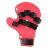 Maxbell Maxbell Finger Orthotics Fingerboard Splint Brace Hand Wrist Training Support Red