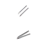 Maxbell 2x2 Silvery 60W 5mm Replacement Welding Soldering Solder Iron Point/Bevel Tip