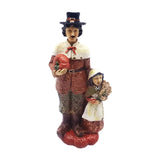 Maxbell Figure Sculpture Fall Harvest Decoration Resin for Entrance Living Room Desk Father