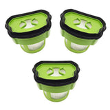 Maxbell 3pcs Reusable  Pet Vacuum Cleaner Filter Bissell Hepa Filter Replacement