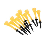 Maxbell 10 Pieces 83mm Height Rubber Golf Tees Golfer Training Yellow - Aladdin Shoppers