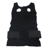 Maxbell Invisible Women Waist Cincher Tummy Control Shapewear Compression Vest Black
