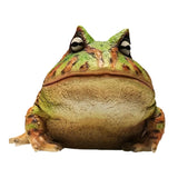 Maxbell Frog Figurine Landscape Funny Animal Sculpture for Patio Countertop Tabletop Green