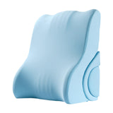 Maxbell Backrest Pillow Beds Backrest Reading Rest Pillow for Adult Sitting up in Bed blue