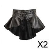 Maxbell 2xWomen Waist Belt Waistband Adjustable Girls Tie up for Wedding Christmas