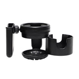 Maxbell Pram Bottle Holder for Pipe Diameter 25-40mm Pram Trolley Bike Cup Holder Black
