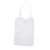 Maxbell Mini Female Clothing Dress for 1/12 Action Figure Women Doll  White